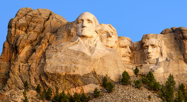 USA South Dakota Mount Rushmore National Memorial Foto Travel South Dakota